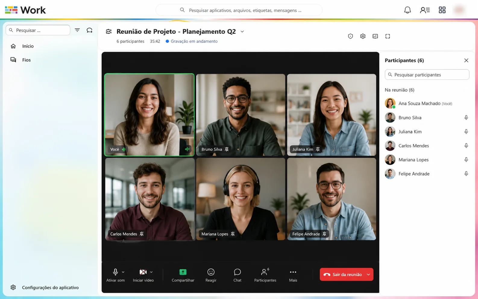 meWork Reuniões